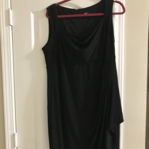MSK Ruched Sleeveless Cocktail Dress - Picture 1 of 5